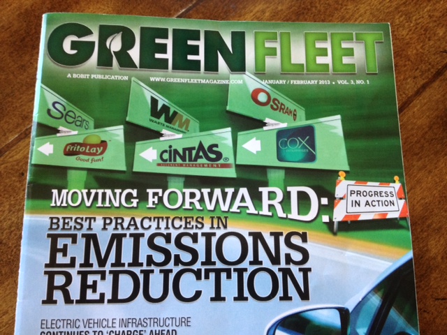 Green Fleet Magzine Cover